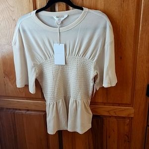 Cream colored top